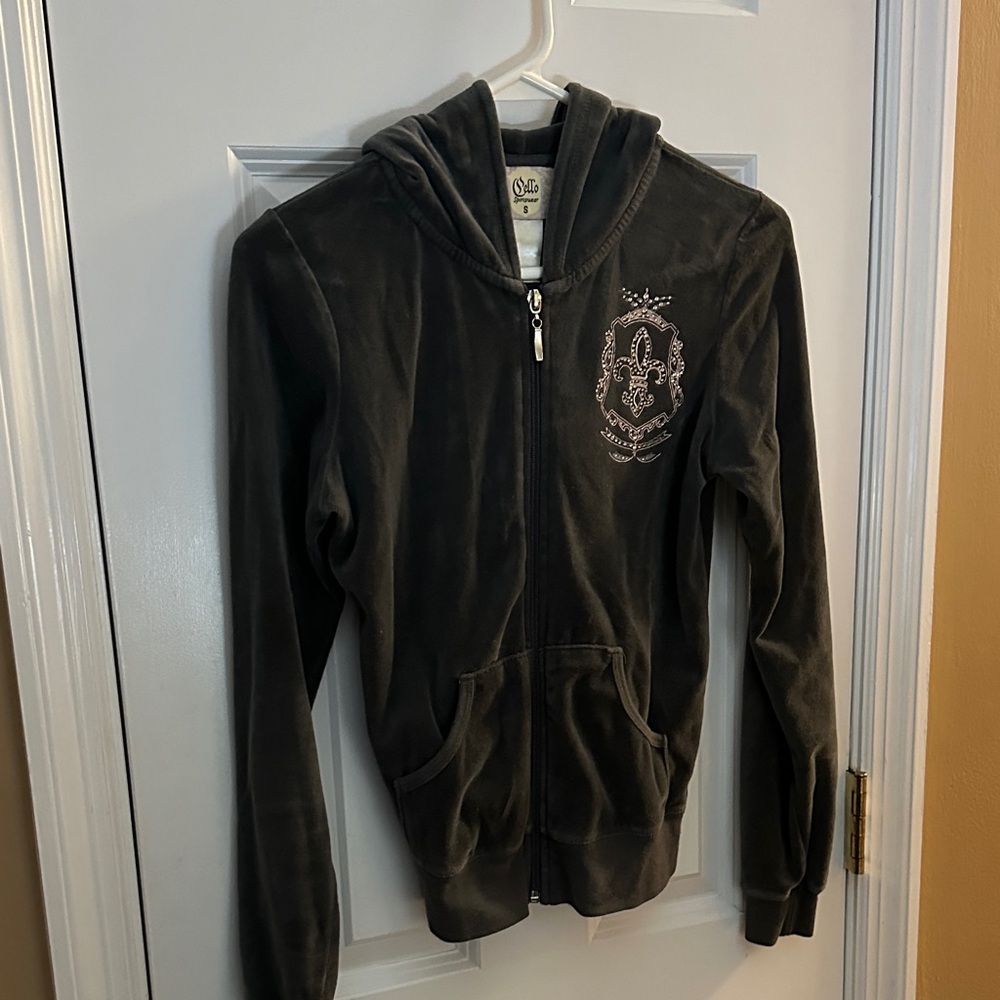 Cello Charcoal Hoodie Jacket